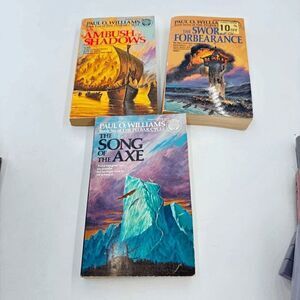 Paul O Williams The Pelbar Cycle books 5 6 and 7 Vintage Paperback